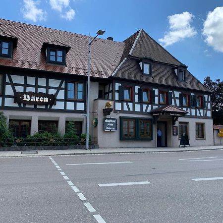 Gasthof Zum Baeren Asperg Exterior foto
